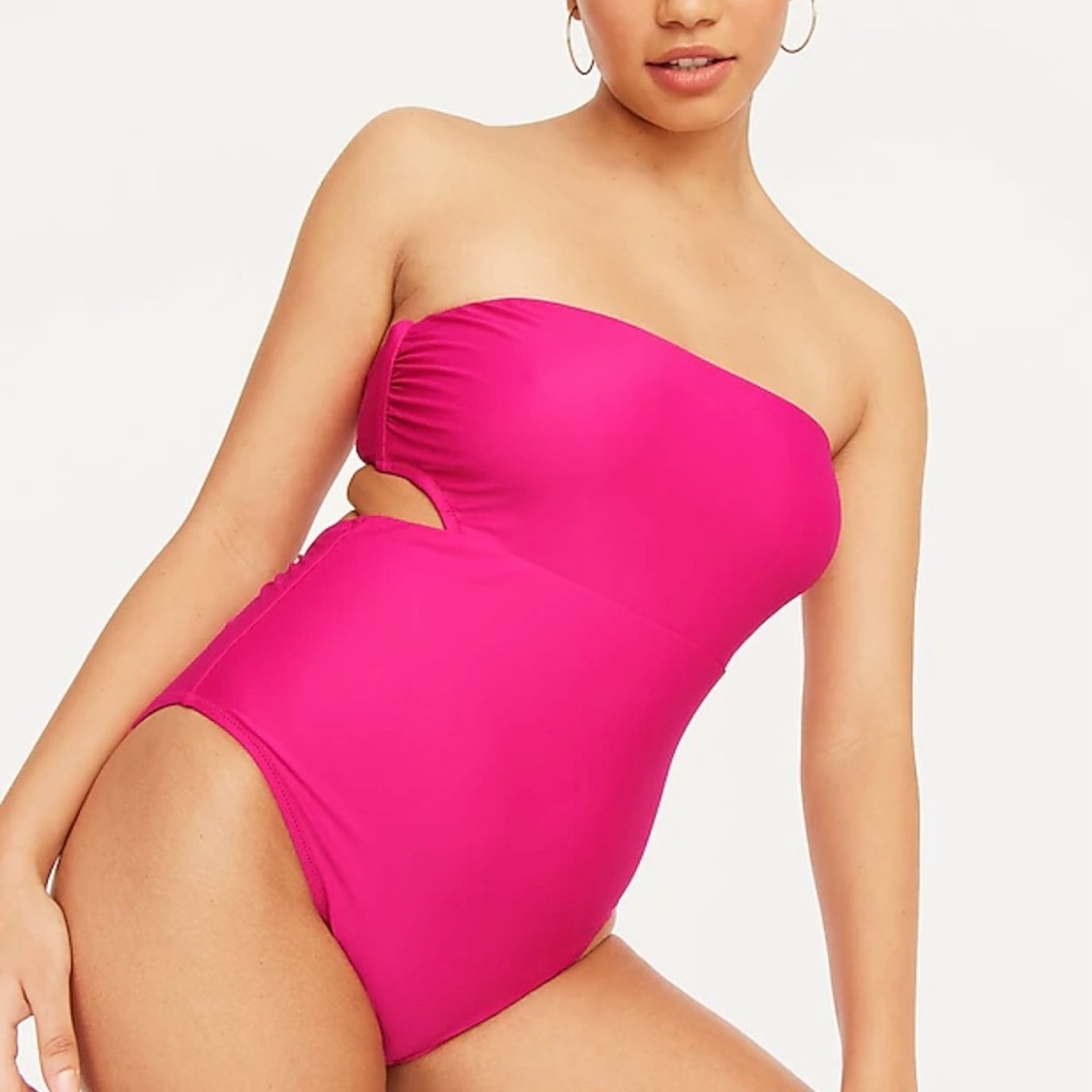 JCrew Cutout Tie Back Once Piece